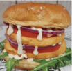 Halloumi Vegetarian Burger